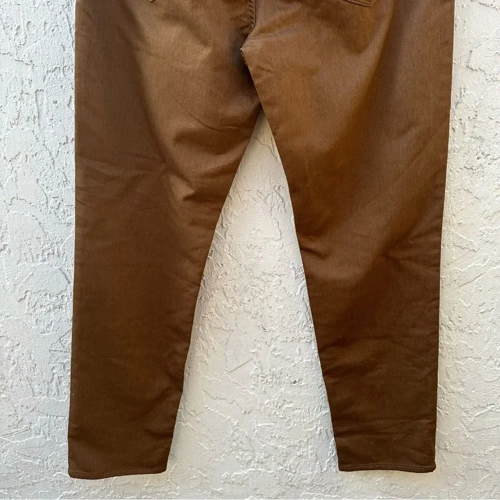 BANANA REPUBLIC Jeans Men 40/34 Traveler Slim Fit Tapered Stretch Brown‎
